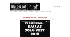 Desktop Screenshot of dallassolofest.com